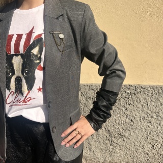 YOU DECIDE&nbsp;BLAZER J11127&nbsp;GRIGIO